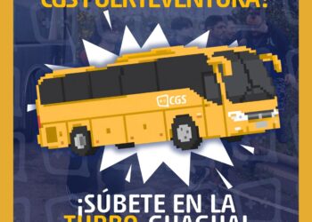 Servicio de transporte gratuito para asistir al Canarias Game Show