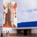 Turismo y Festejos La Oliva rinden homenaje a la Virgen del Carmen con un mural en la Iglesia de Corralejo