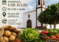 Mercado Agrícola de Antigua este domingo 5 de julio.