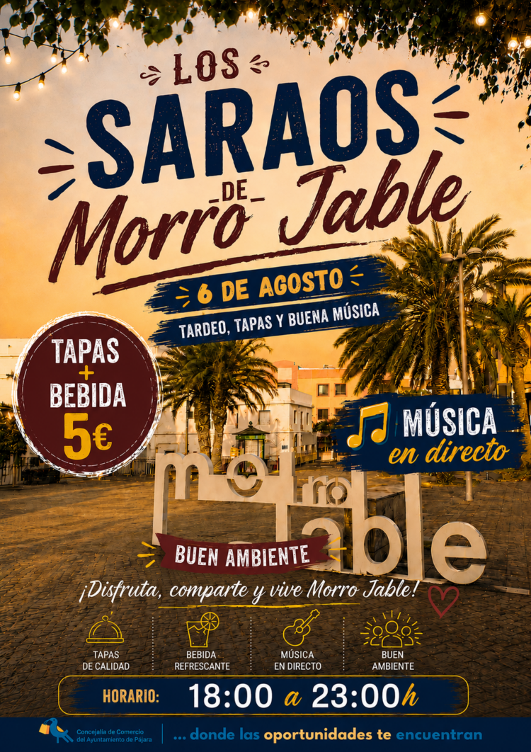 ‘Los Saraos de Morro Jable’, un encuentro de tapas, música en directo y buen ambiente