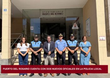 Puerto del Rosario cuenta con dos nuevos oficiales en la Policía Local