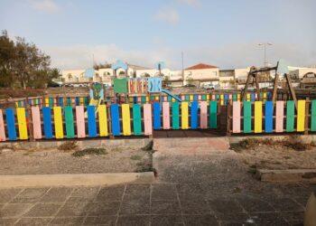 El Ayuntamiento de Pájara retira varios parques infantiles de Costa Calma por motivos de seguridad