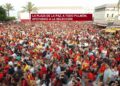 LA PLAZA DE LA PAZ A TODO PULMÓN APOYANDO A LA SELECCIÓN