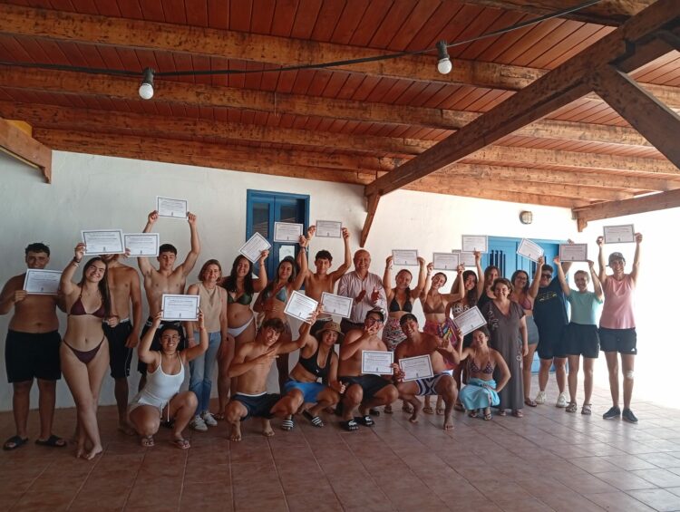 El Ayuntamiento de Antigua clausura el Curso de Monitor de Ocio y Tiempo Libre con juegos en Pozo Negro