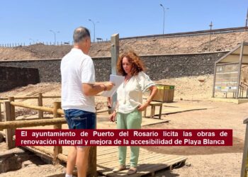El ayuntamiento licita las obras de renovación integral y mejora de la accesibilidad de Playa Blanca