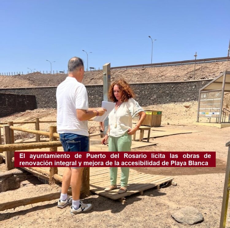 El ayuntamiento licita las obras de renovación integral y mejora de la accesibilidad de Playa Blanca