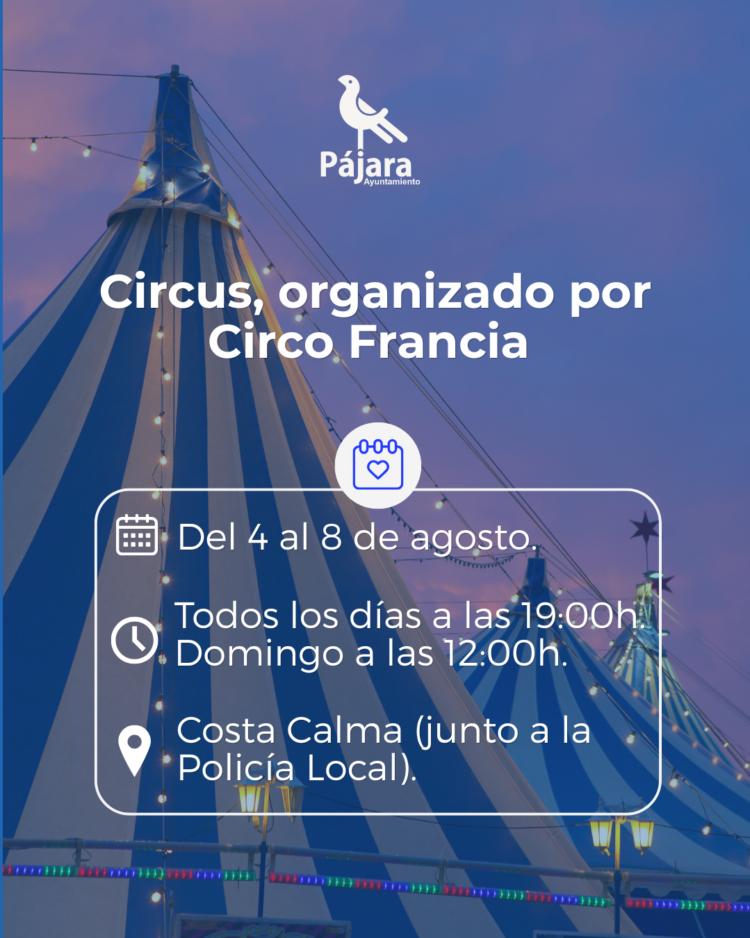 El Ayuntamiento de Pájara acerca el Circus Francés a Costa Calma