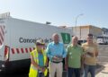 El Ayuntamiento de Antigua colabora con la nueva parada de guagua del polígono industrial Costa Antigua