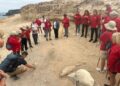 El Ayuntamiento de Antigua celebra con éxito el programa de senderismo de Ajuy hasta El Jurado