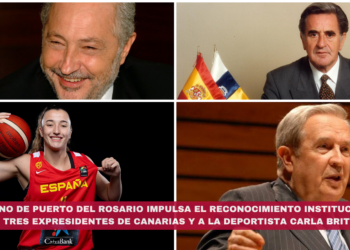 El Pleno de Puerto del Rosario impulsa el reconocimiento institucional a tres expresidentes de Canarias y a la deportista Carla Brito
