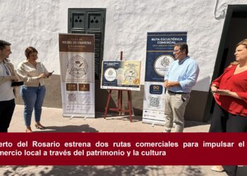 Puerto del Rosario estrena dos rutas comerciales para impulsar el comercio local a través del patrimonio y la cultura