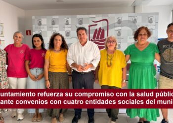 El ayuntamiento refuerza su compromiso con la salud pública mediante convenios con cuatro entidades sociales del municipio