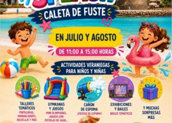 Llega el Summer Splash a Caleta de Fuste