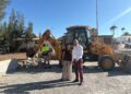 El Ayuntamiento de Antigua sanea la antigua cancha deportiva de Caleta de Fuste