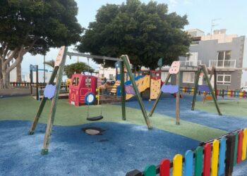 El Ayuntamiento de Pájara renovará íntegramente el parque infantil de La Lajita con una inversión de 160.000 euros