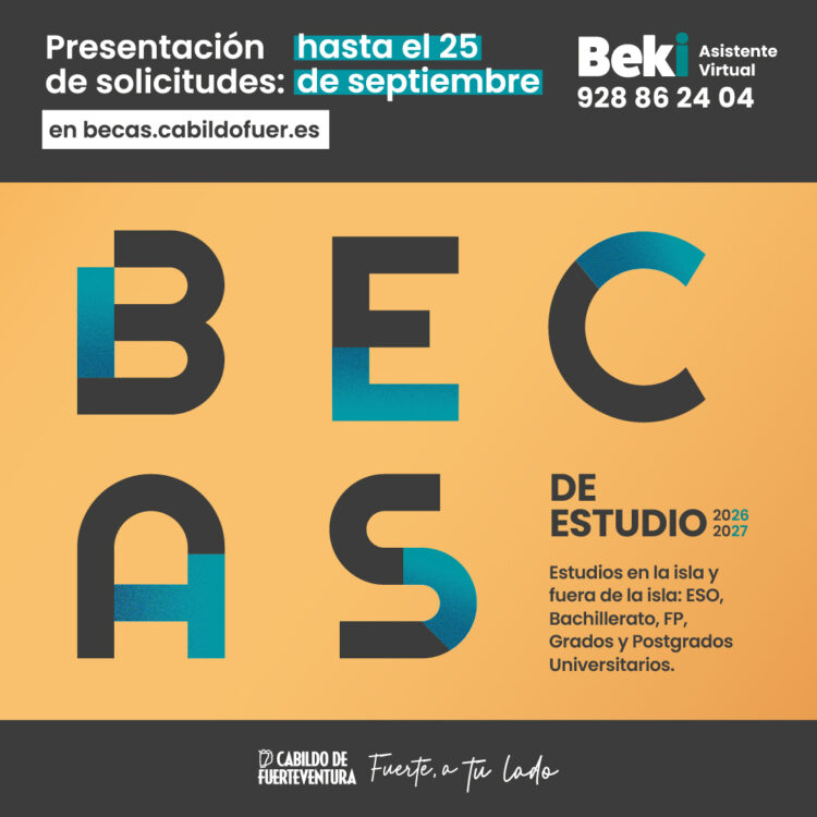 Becas | Cabildo de Fuerteventura