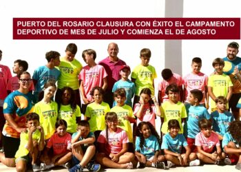 Puerto del Rosario clausura con éxito el turno de julio del Campamento de Verano y Deporte 2026