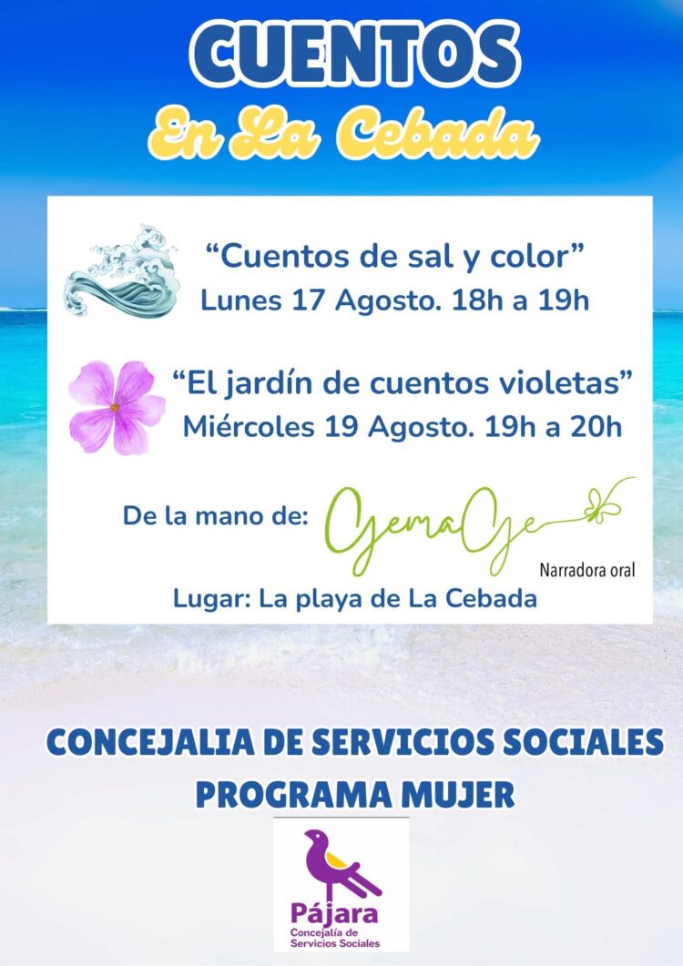 El Ayuntamiento de Pájara acerca la lectura a todos los públicos con ´Cuentos en La Cebada´