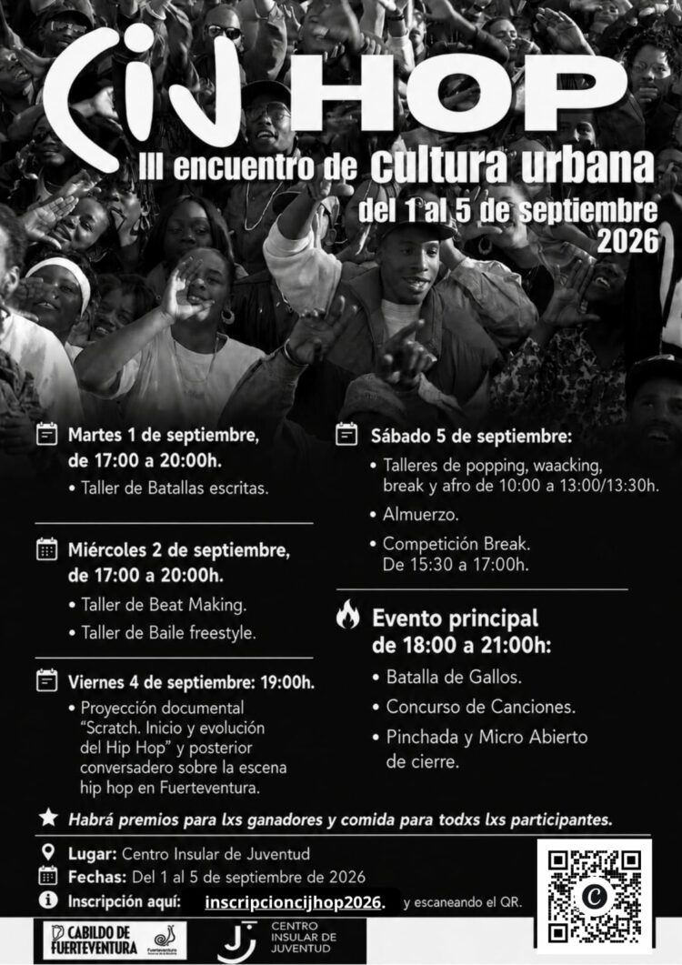 CIJ HOP vuelve a poner a Fuerteventura a ritmo de cultura urbana