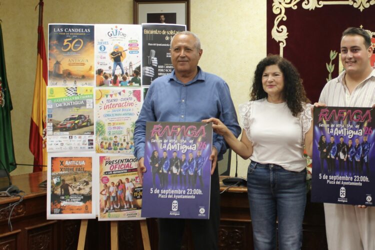 La banda de cumbia Ráfaga actuará en las fiestas de Nuestra Señora de La Antigua 2026