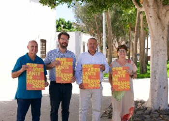 El Cine Ambulante de Verano llega a la Plaza de Antigua