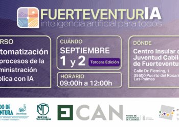 El Cabildo impulsa nuevas acciones formativas en inteligencia artificial dirigidas al personal de las administraciones públicas