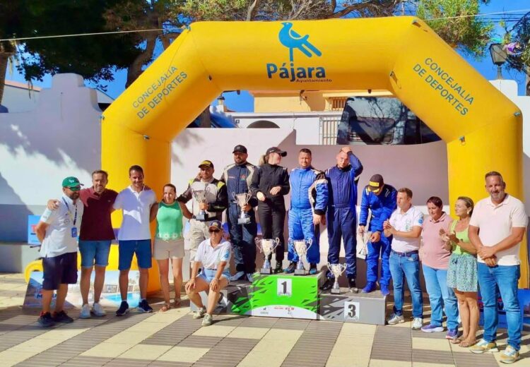Antonio Suárez y Kimberly Suárez se proclaman ganadores del primer RallySprint Pájara-Cardón