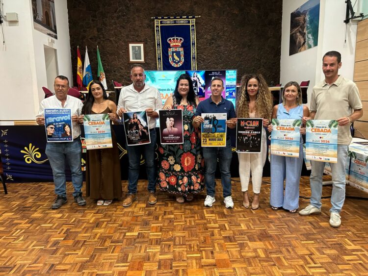 Malú, M-Clan y Pepe Viyuela encabezan la programación de la 32ª Semana Cultural de Playa de La Cebada