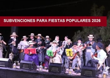 SUBVENCIONES PARA FIESTAS POPULARES 2026