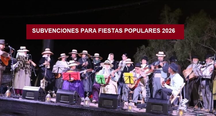 SUBVENCIONES PARA FIESTAS POPULARES 2026