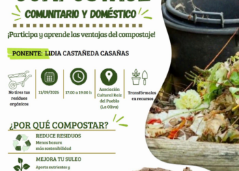 Turismo y Medio Ambiente La Oliva organiza un taller gratuito para fomentar el compostaje doméstico y comunitario