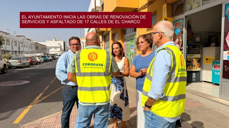 El Ayuntamiento de Puerto del Rosario inicia las obras de renovación de servicios y asfaltado de 17 calles del barrio del Charco