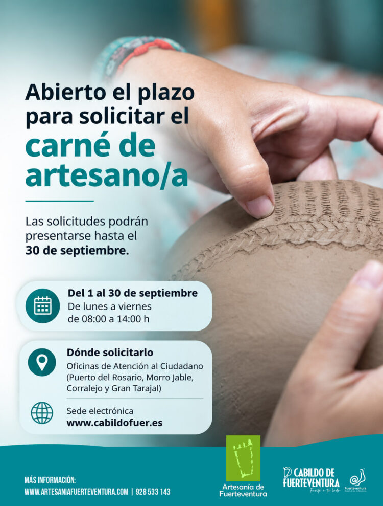 Carné de artesano | Cabildo de Fuerteventura