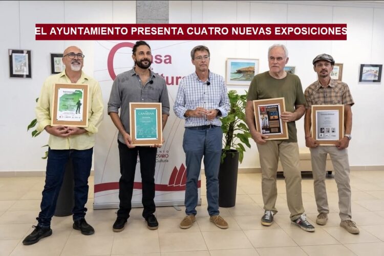 El ayuntamiento presenta cuatro nuevas exposiciones