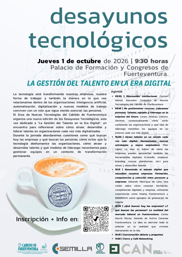 Desayunos Tecnológicos | Cabildo Fuerteventura