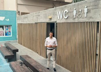 Pájara amplía el horario de los baños públicos de la plaza de los Pescadores de Morro Jable