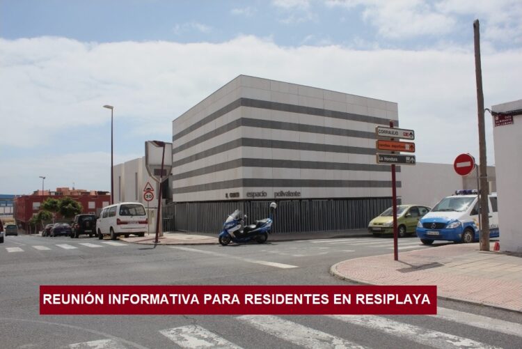 Reunión informativa para residentes en Resiplaya