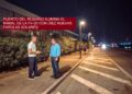 Puerto del Rosario ilumina el ramal de la FV-20 con diez nuevas farolas solares