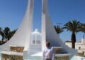 La fuente del Milenio de Antigua luce renovada este verano