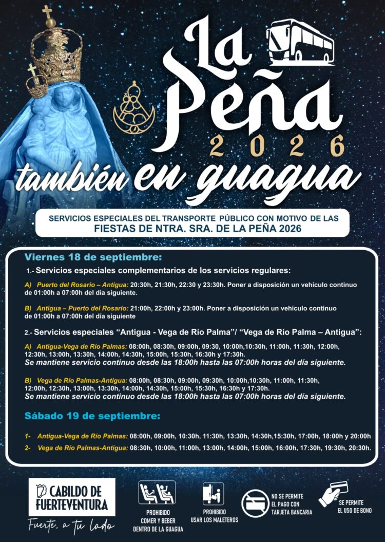 Guaguas La Peña | Cabildo de Fuerteventura