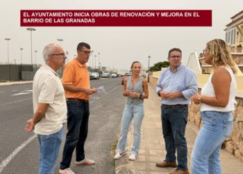 Puerto del Rosario inicia las obras de renovación y mejora del barrio de Las Granadas con una inversión de 1,34 millones de euros