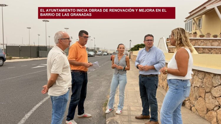 Puerto del Rosario inicia las obras de renovación y mejora del barrio de Las Granadas con una inversión de 1,34 millones de euros