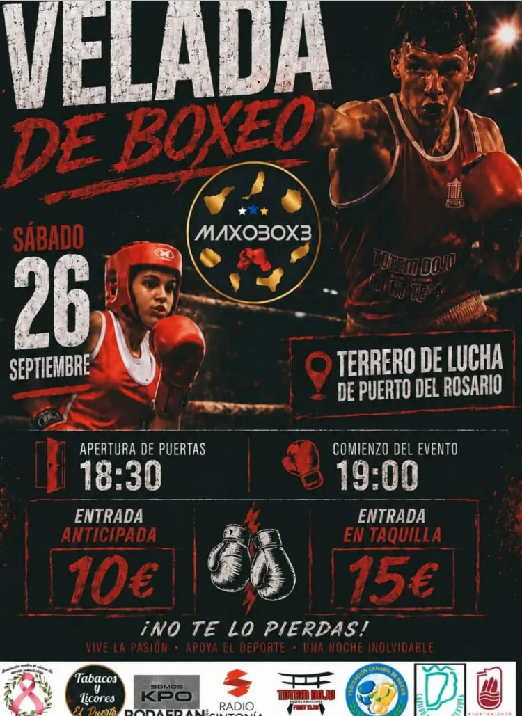 El Maxobox III regresa a Puerto del Rosario con una velada de boxeo de primer nivel
