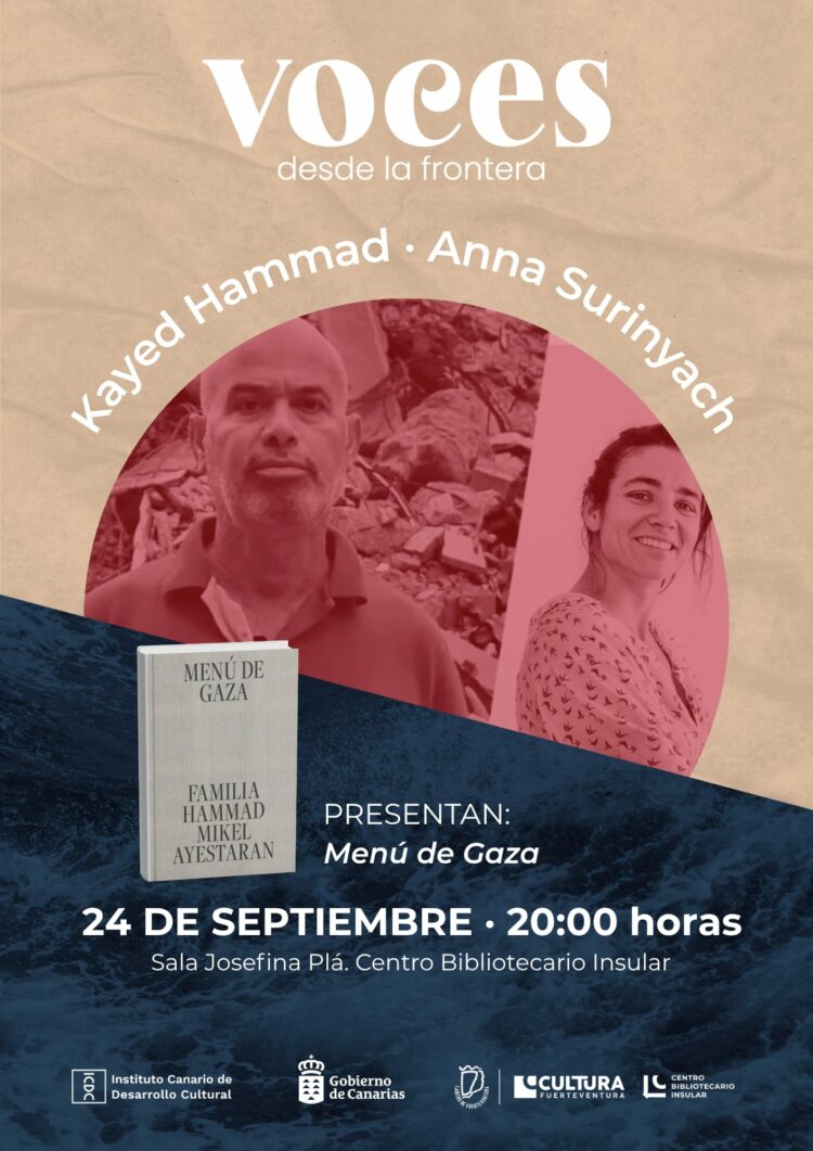 Menu de Gaza, Voces desde la frontera | Cabildo de Fuerteventura