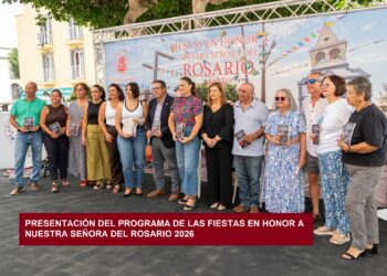 Presentación del programa de las Fiestas en honor a Nuestra Señora del Rosario 2026