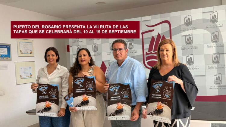 Puerto del Rosario presenta la VII Ruta de las Tapas, que se celebrará del 10 al 19 de septiembre