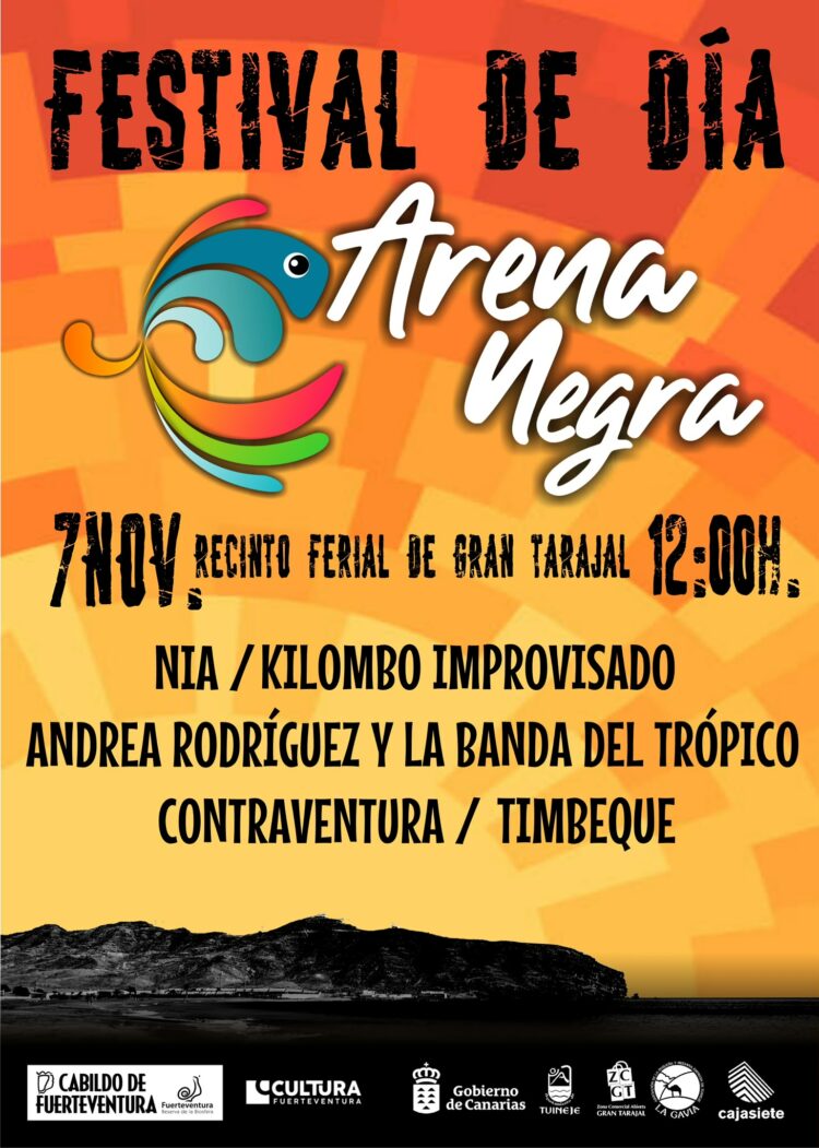 Arena Negra de Día | Cabildo de Fuerteventura