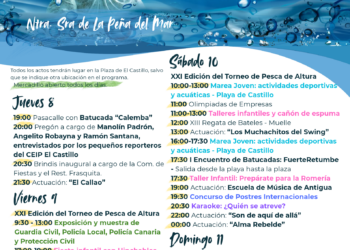 El Ayuntamiento de Antigua anuncia las fiestas de la Peña del Mar en Caleta de Fuste, del 8 al 11 de octubre