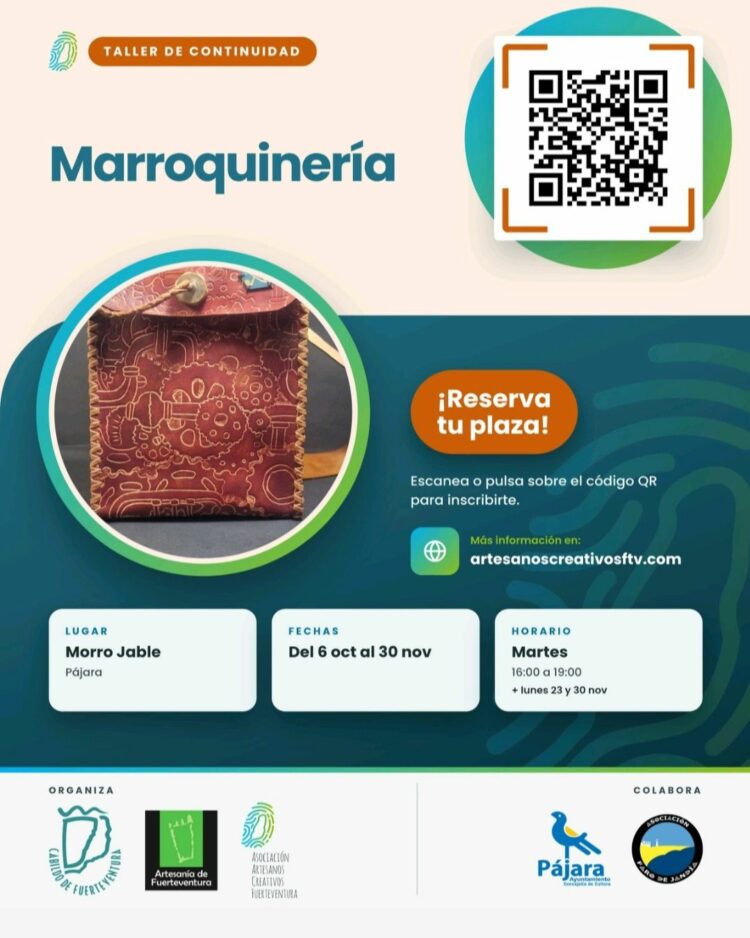 Morro Jable impulsa la artesanía a través de un taller de marroquinería