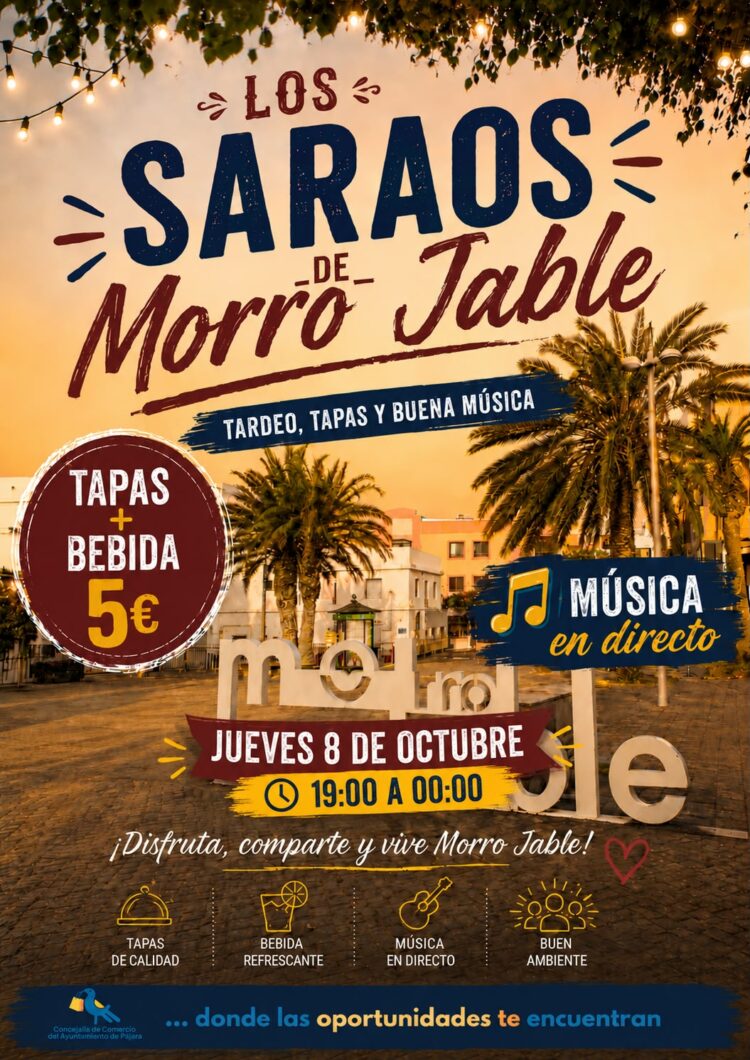 Los Saraos de Morro Jable regresan con una nueva tarde de tapas, música y ocio